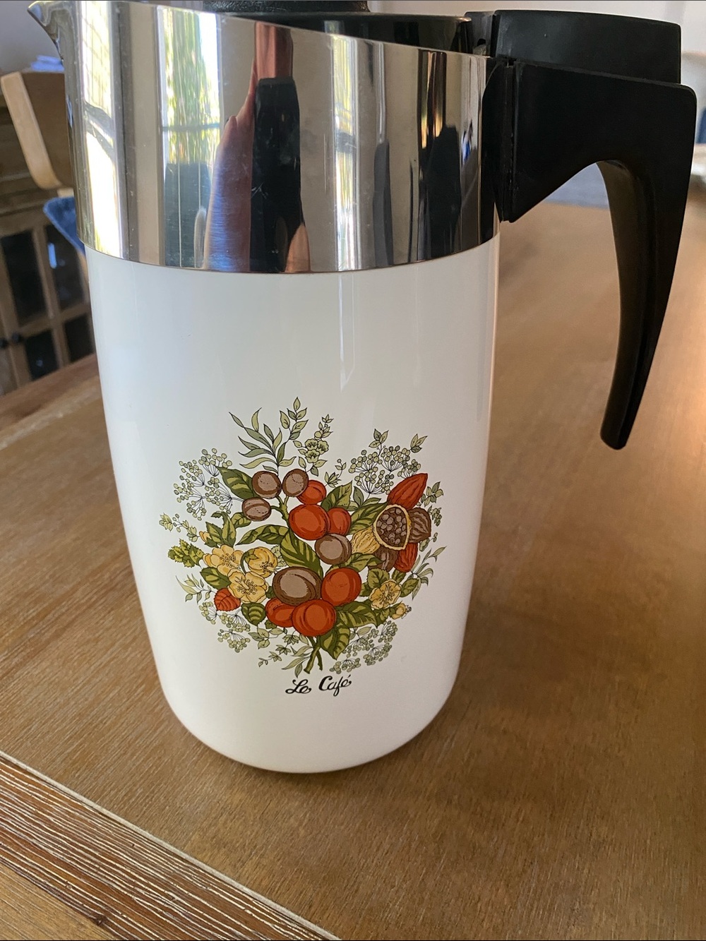 Corning 10 Cup Thermal Carafe with Black Handle